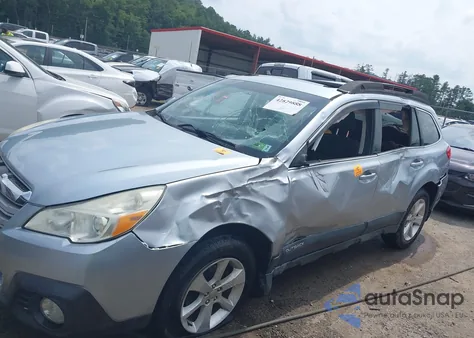 2013 Subaru Outback 2.5I Premium из США, поврежденный, VIN 4S4BRBGC1D3260448